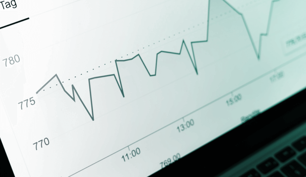 energy performance indicator line graph