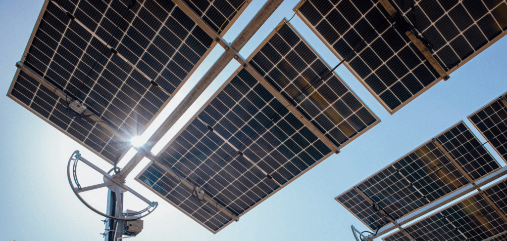 What is Solar Monitoring demonstrated with Solar Panels
